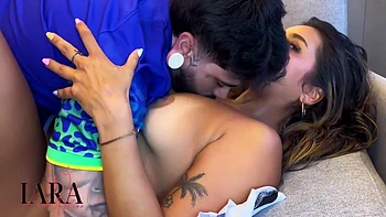 Argentina vs Brazil: Iara and Matheus' Big Ass and Tits Fuck