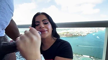 Lissa Aires with Huge Ass Gets Interracial Doggy