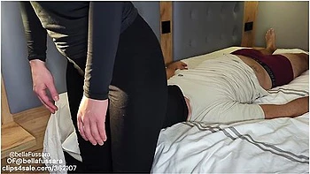 Tease with Facesitting, Trampling & Footsmother