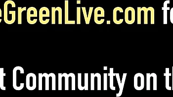 Busty Alexis and Maggie lick pussy toys