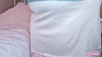 Mature BBW Wife Cheats Homemade with Big Natural Tits