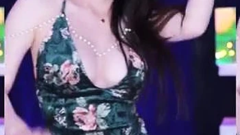 Korean Babe Dances and Sucks Cock