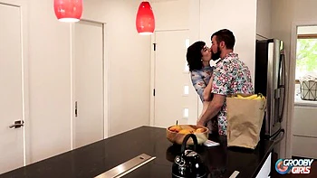 Serena Bubbles fucked hard by big cock ts girl