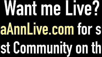 Julia Ann's Big Fake Tits Cougar Live