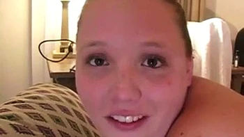 Amy Oiled Up Gets Anal and Doggy Blowjob