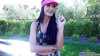 Busty Milf Silvia Saige Licks Her Own Pussy Juice