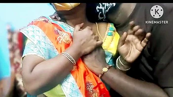 Desi Aunty with Big Tits Gets Fingering After Stealing Chain