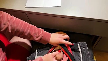 Schoolgirl Gets Handjob Under Desk in Math Class - Sweet Teen POV