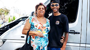 Fat Granny Fucked Hard by BBC in Van Backseat