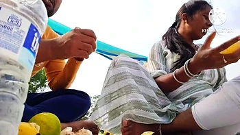 Indian Bhabhi Sucks Big Boobs Outdoors with Young Boy