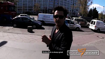 Skinny Conny licks cum in German milf chair fuck