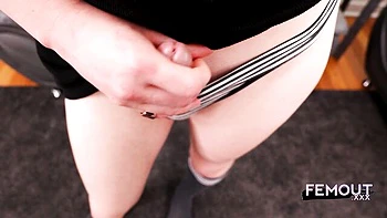 Bubbly Michelle Flowers Solo Trans Masturbation