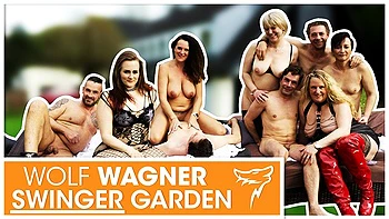 German Mom Masturbates and Fucks Outside
