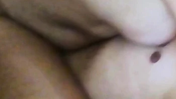 Brunette Amateur with Big Natural Boobs Riding Hard