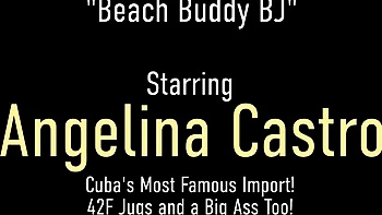 Sultry Latina Angelina Castro’s Huge Tits Play