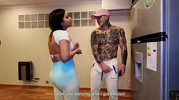 Sweet American Stepmom Fucks Me Hard - Teen Latina Ass Creampie