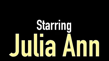 Julia Ann Masturbates with Big Fake Tits