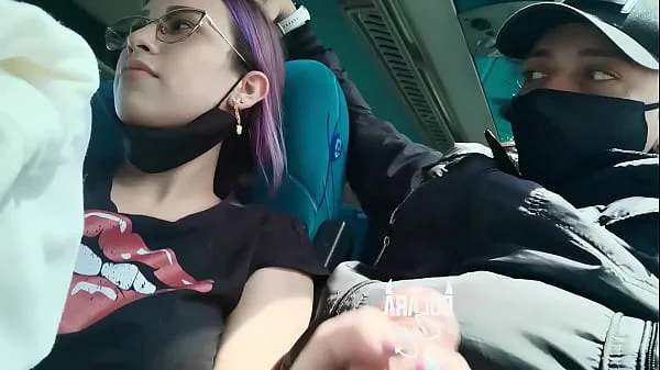 Follando en un bus de copetran con desconocido que pago mi pasaje