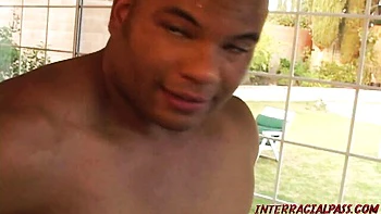 Barbie Cummings and Boz gangbang with big black cocks