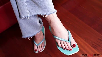 Christina’s Foot Worship and Filthy Foot Fuck