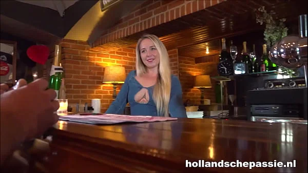 Geile blonde milf houdt van harde pik