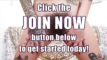 Hairy Isabel Stern Strips and Spreads Pussy