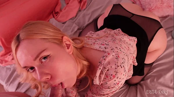 Filled my cute girlfriend after a date