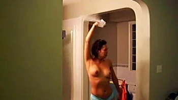 Asian MILF's Big Ass Caught on Hidden Cam