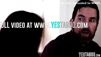 Busty Gold Digger Fucks Bf and Stepdad