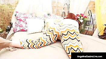 Rocking Angelina Castro and Marcy Diamond at angelinacastro smut