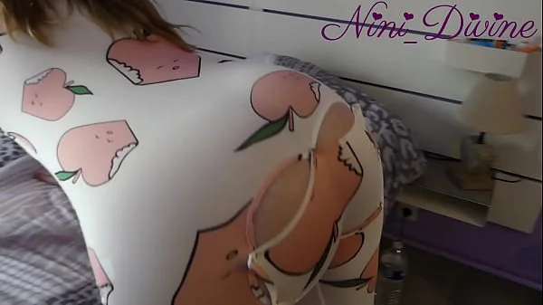 My natural busty step sister loves when I put fingers in her ass!