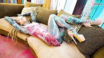 Ideal Anuskatzz and Nikolaz Zpageti's doggystyle action