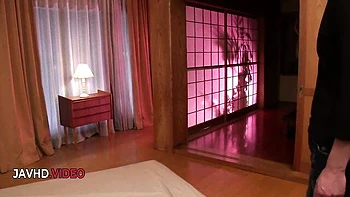 Bukkake sex with harmonious wench from Gang AV