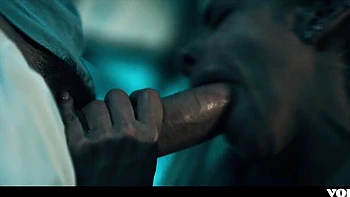 Voluptuous Veronica's blowjob cum in mouth xxx