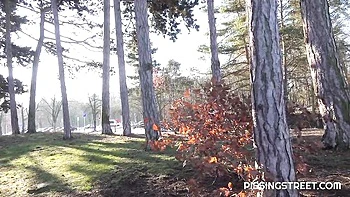 Pissing Street - pissing action