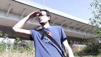 XES.PL featuring model's licking action