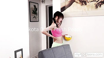 Consummate Dakota Doll and Dakota's brunette porn